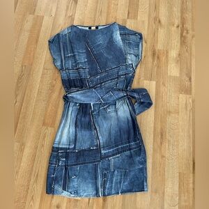 BOSS ORANGE Blue Denim Dress